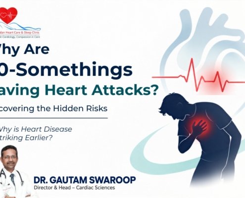 Dr. Gautam Swaroop, Director & Head of Cardiac Sciences, explaining why heart attacks are increasing among adults in their 30s, highlighting hidden cardiovascular risks, early warning signs, and prevention strategies.